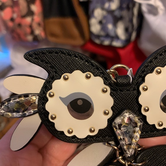 Kate Spade Owl Bag Charm/Keychain NWT - Picture 4 of 5